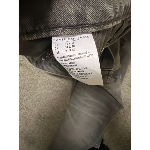 COPY - American Eagle Grey Skinny Jeans - Picture 4 of 4